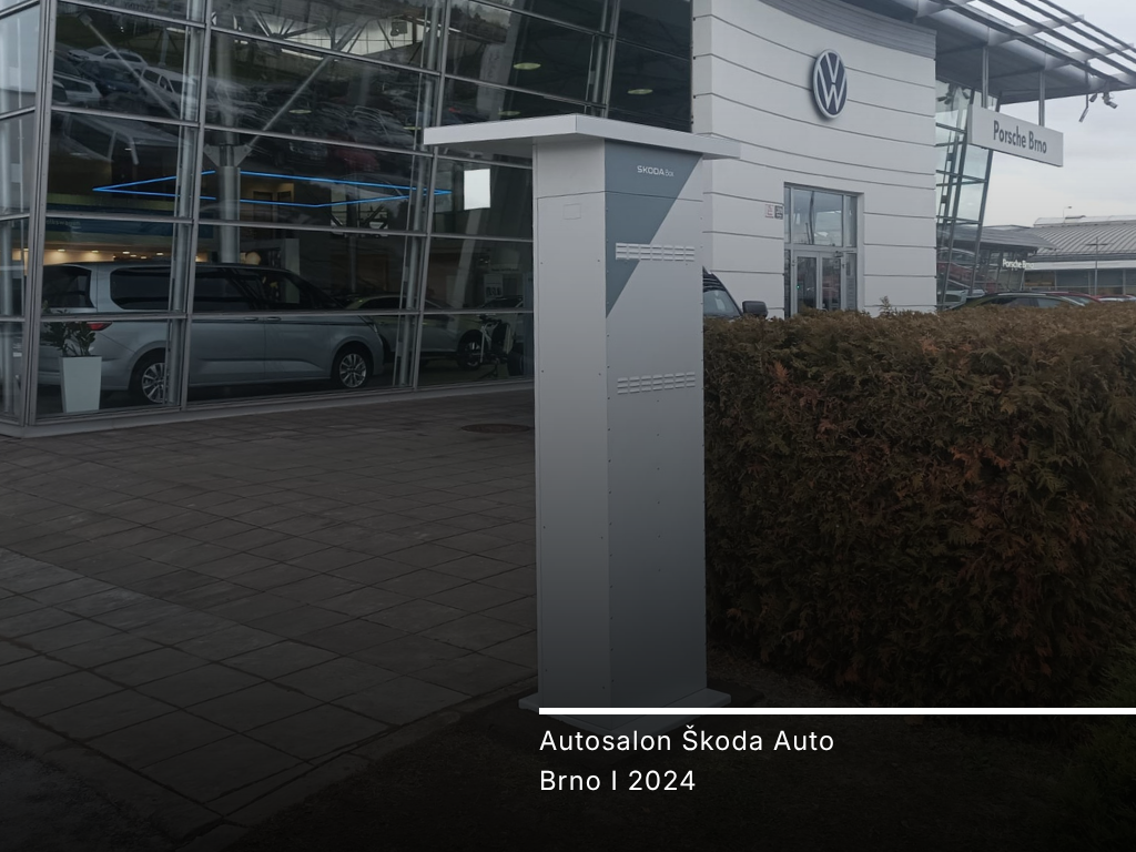 Autosalon Škoda Auto - Je&Ne Brno — Brno–Komín
