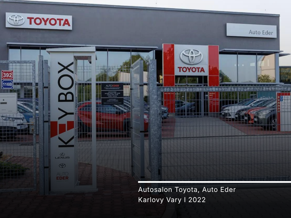 Autosalon Toyota — Karlovy Vary