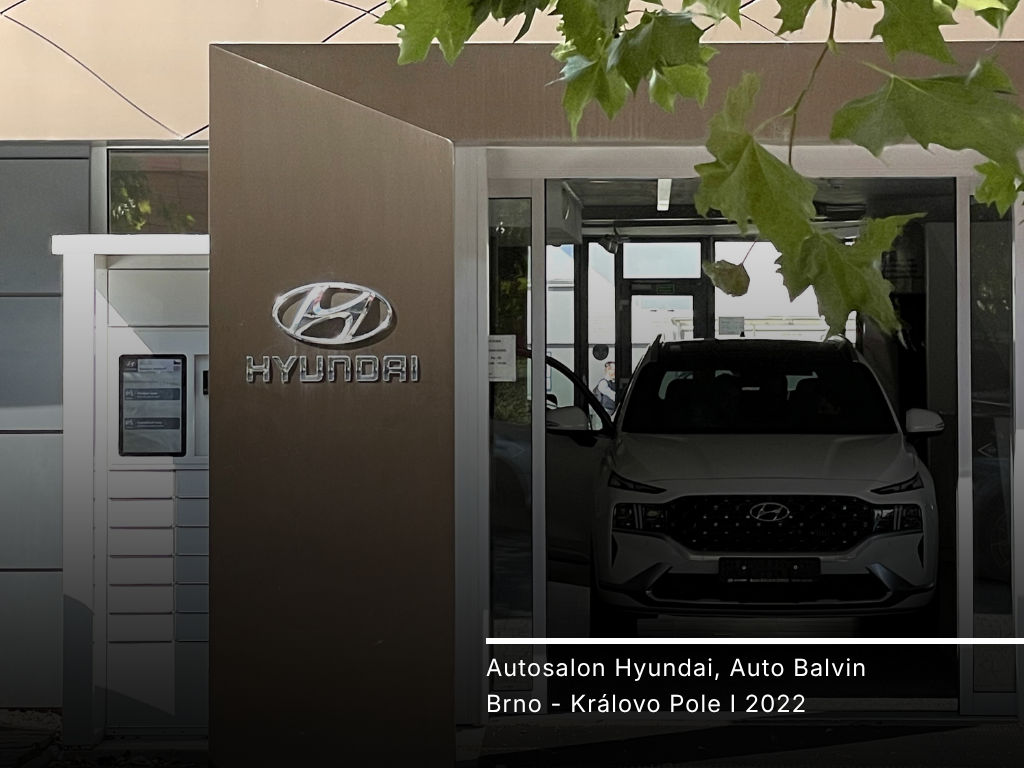 Autosalon Hyundai — Brno